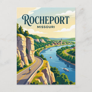 Rocheport (Missouri) Postkarte