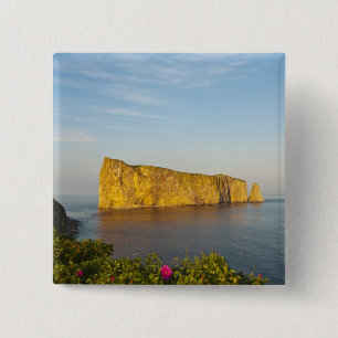 Rocher Perce (Perce-Felsen), Quebec, Kanada. Button
