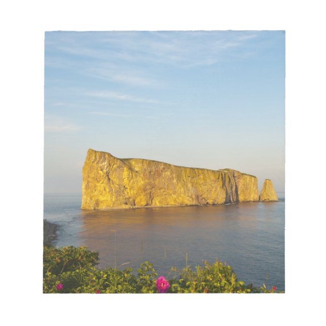 Rocher Perce (Perce-Felsen), Quebec, Kanada. Notizblock (Vorderseite)