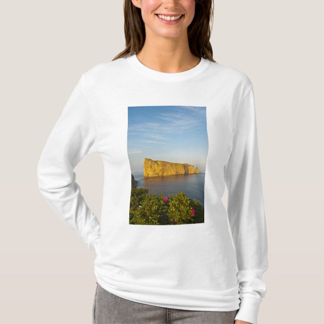 Rocher Perce (Perce Rock), Quebec, Kanada. T-Shirt (Vorderseite)