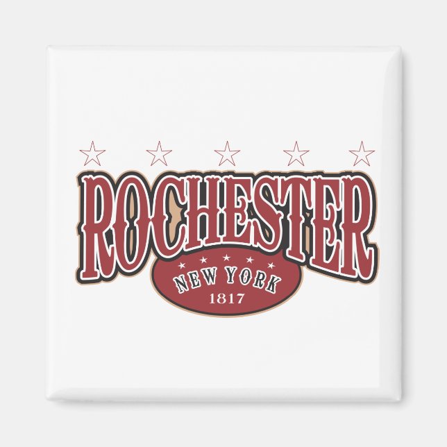 Rochester 1817 magnet (Vorne)