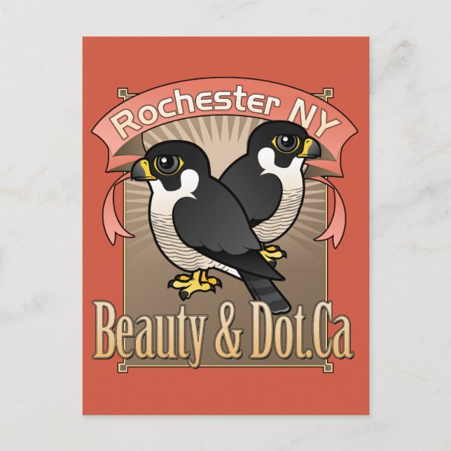 Rochester Beauty & Dot.Ca Postkarte (Vorderseite)