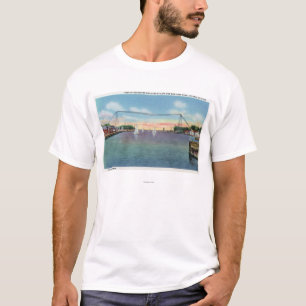 Rochester-Hafen und NY Marinemiliz T-Shirt