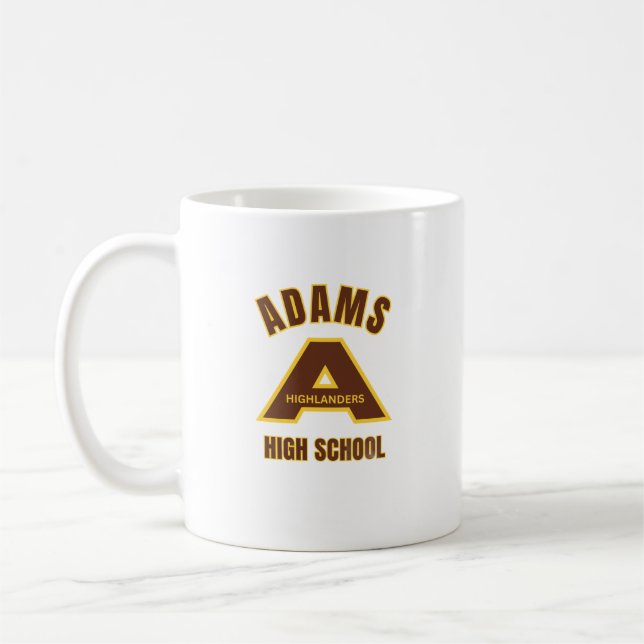 Rochester High Adams School Michigan Coffee Tasse (Links)
