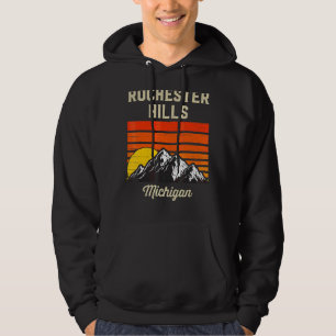 Rochester Hills Michigan Heimat City Staat Usa Hoodie