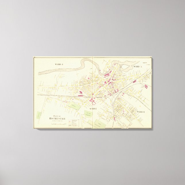 Rochester Leinwanddruck (Vorderseite)