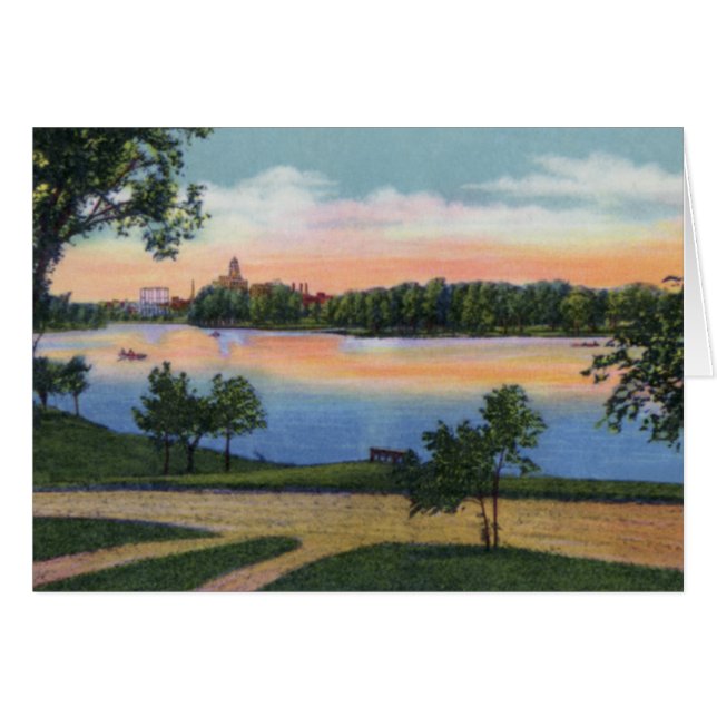 Rochester Minnesota Silver Lake (Vorderseite (Horizontal))