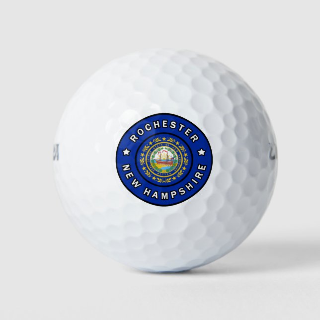 Rochester New Hampshire Golfball (Vorderseite)
