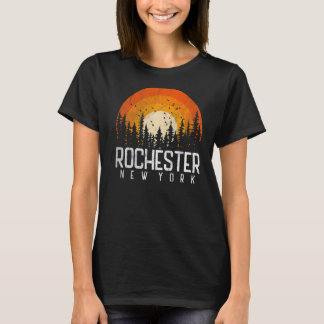 Rochester New York NY Retro Vintage 70er 80er 90er T-Shirt