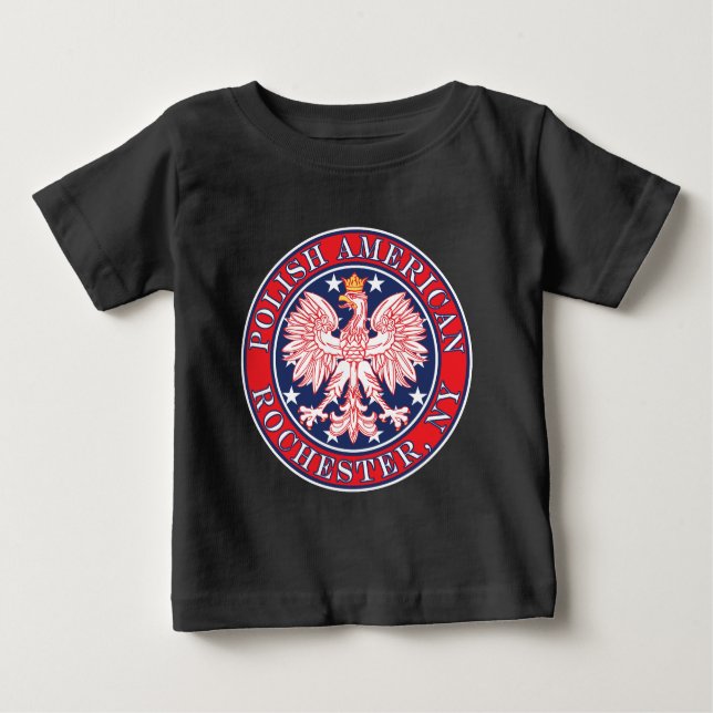 Rochester New York Polish Baby T-shirt (Vorderseite)