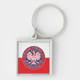 Rochester New York Polish Eagle Schlüsselanhänger