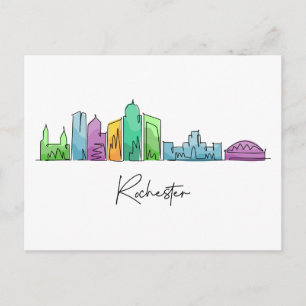 Rochester NEW YORK Postkarte