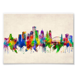 Rochester New York Skyline Fotodruck