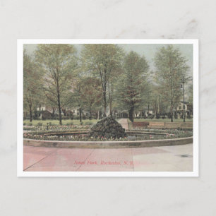 Rochester NY Jones Park, 1909 im Vintage-Stil Postkarte