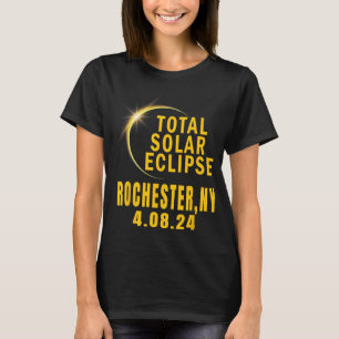 Rochester Ny Solar Eclipse 2024 Total Solar Eclips T-Shirt