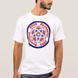 Rochester-Revolutions-Fußball-Flagge T-Shirt