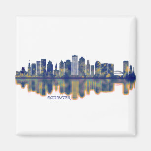 Rochester Skyline Magnet