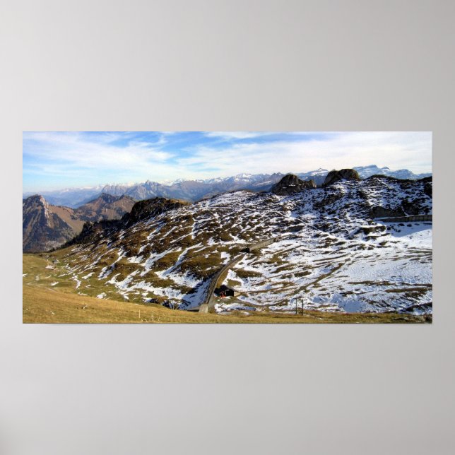 Rochez De Naye - Schweiz Poster (Vorne)