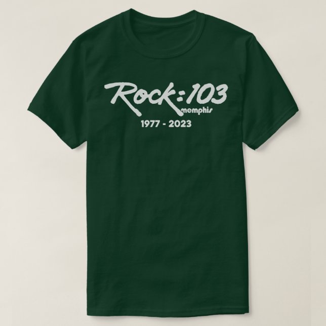 Rock 103 ist Dead TShirt (Design vorne)
