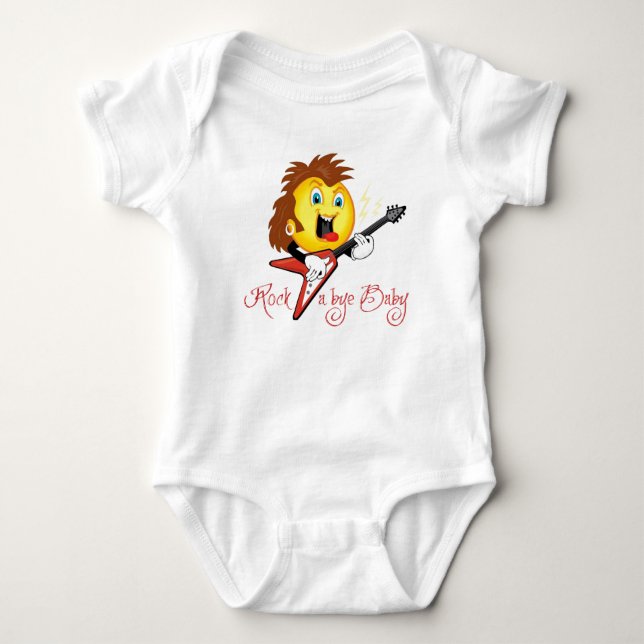 Rock a Bye Baby Strampler (Vorderseite)