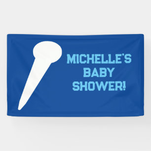 Rock a Bye Rock Star Gitarre Baby Showbanner Banner