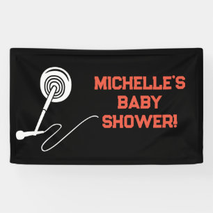 Rock a Bye Rock Star Gitarre Baby Showbanner Banner