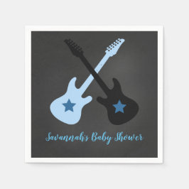Rock a Bye Rockstar Rock Star Napkins Serviette
