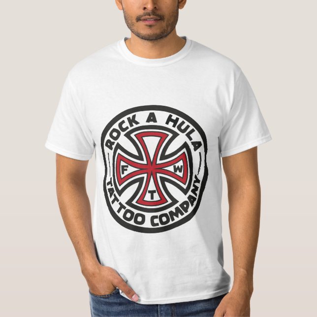 Rock a Hula Tattoo T-Shirt (Vorderseite)