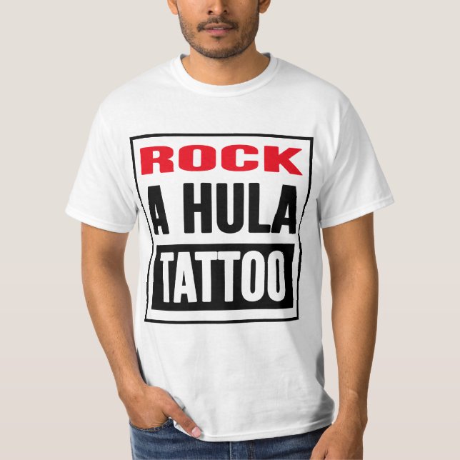 Rock a Hula Tattoo T-Shirt (Vorderseite)