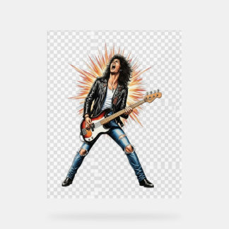 Rock acrylic sign acrylschild