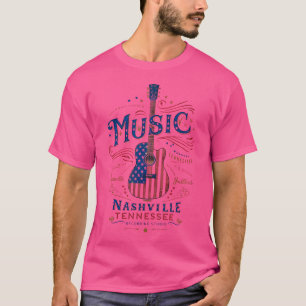 Rock Amerikanische Flagge Patriotische USA Musik N T-Shirt