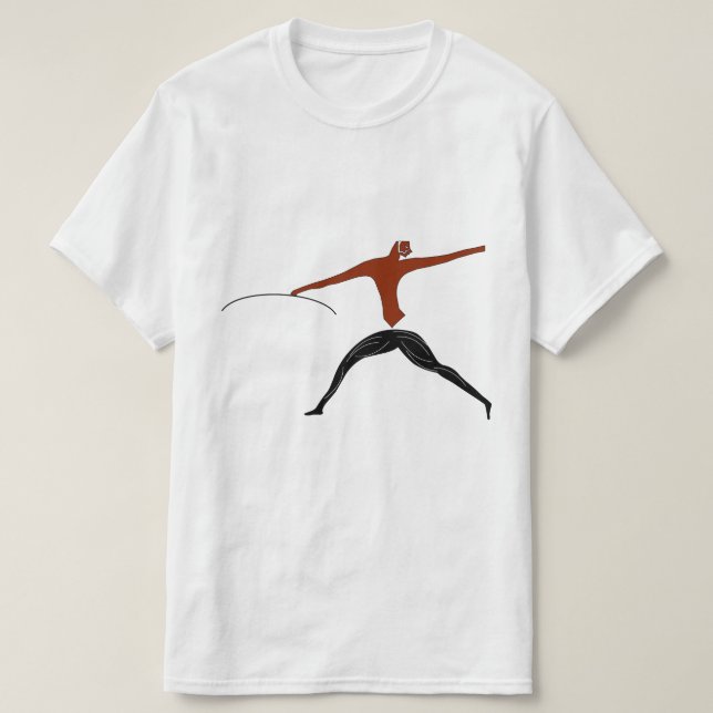 Rock Ancient Art - Ancient Warrior Hunter T-Shirt (Design vorne)