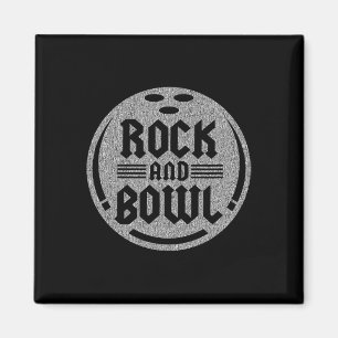 Rock And Bowl - Bowling Magnet