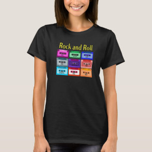 Rock And Rock Vintage-Kassette-Mix-Tapes Acid Met T-Shirt