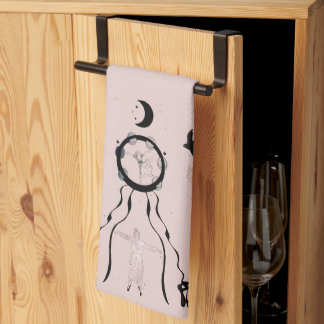 Rock and Roll Ballerina II Geschirrtuch