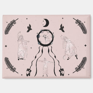 Rock and Roll Ballerina II Magnet