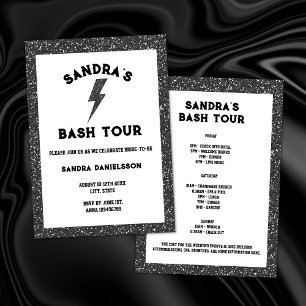 Rock and Roll Black Bach Tour Einladung