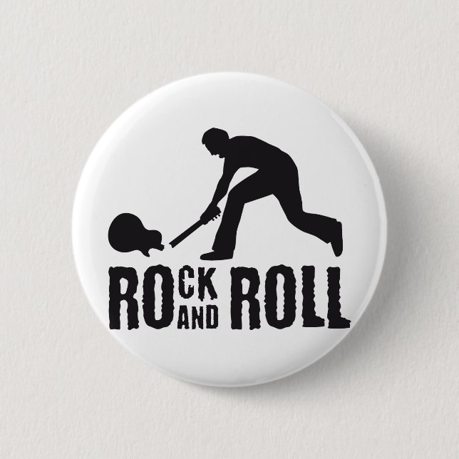 rock and roll button (Vorderseite)