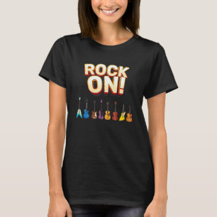 Rock and Roll Gitarren T-Shirt