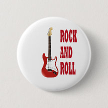 rock and roll guitarra electrica roja