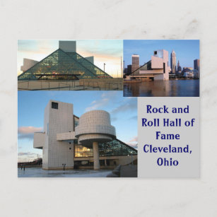Rock and Roll Hall of Fame Cleveland, Ohio Postkarte