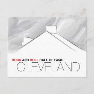 Rock and Roll Hall of Fame Cleveland Postcard Postkarte