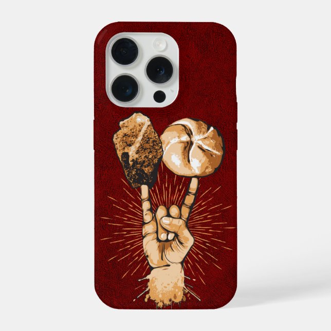Rock and Roll iPhone Hülle (Rückseite)