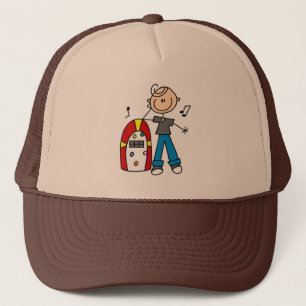 Rock and Roll Juke Box Hat Truckerkappe