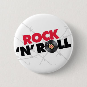 Rock-and-Roll! - Knopf Button