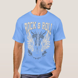 Rock and Roll Liebhaber Geschenke Cool E-Gitarre K T-Shirt