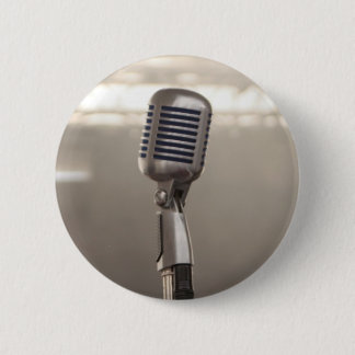 Rock And Roll Microphone Button