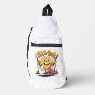 Rock and Roll Musical Juggler Crossbody Bag