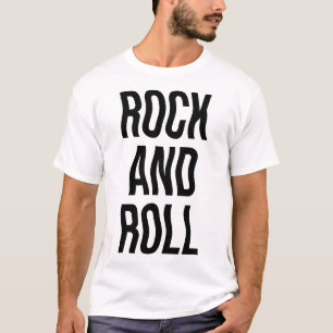 Rock and Roll Musikdesign T-Shirt