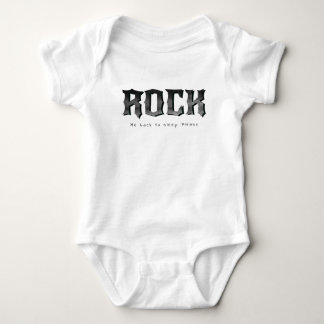 Rock and Roll over back to Sleep Baby Strampler